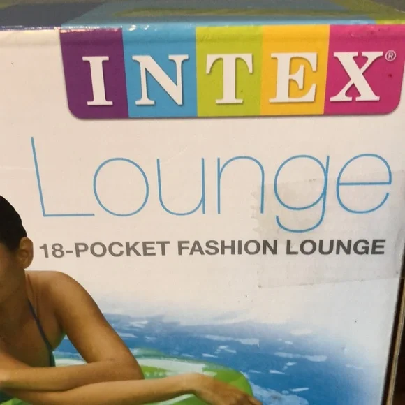 INTEX LOUNGE 18-POCKET FASHION LOUNGE. ARM BANDS 3-6YEARS OLD. - Picture 4 of 7